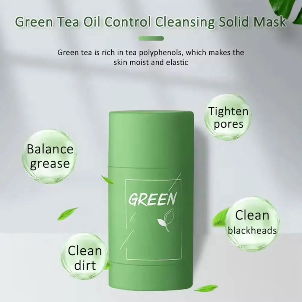 Green Tea Clay Stick For Face